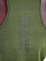 performance tank - army green