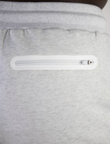 3d rubber joggers (white)