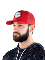 Classic Cardinal Red Mesh Snapback