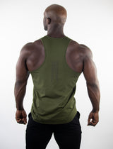 performance tank - army green