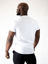 (white) 45 lb. t-shirt