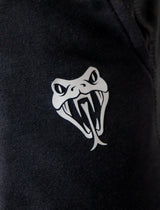 3d rubber joggers (black)