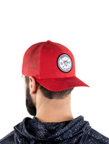 Classic Cardinal Red Mesh Snapback