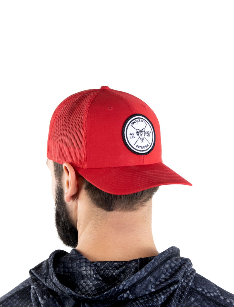 Classic Cardinal Red Mesh Snapback